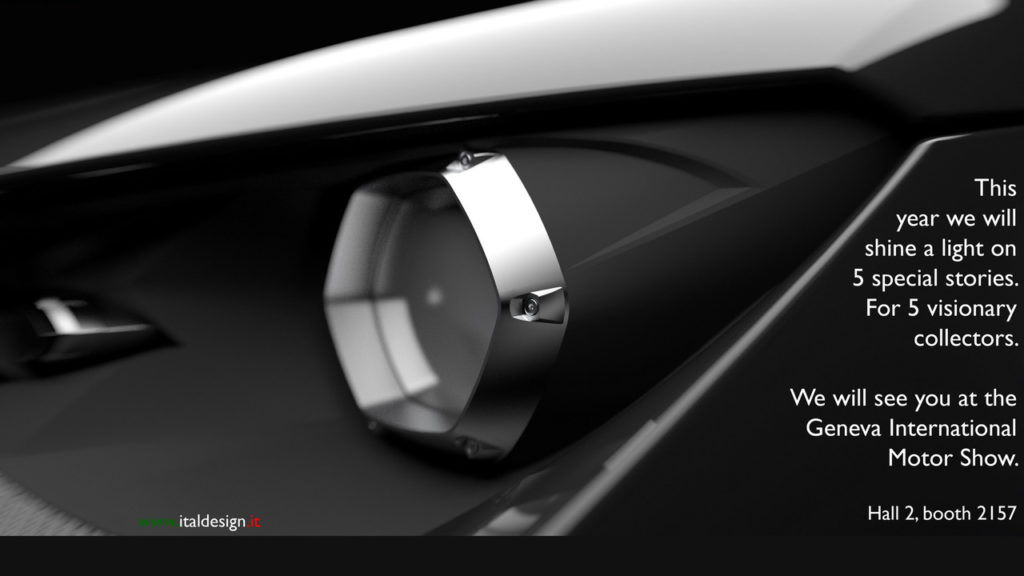 Italdesign: secondo TEASER della concept per Ginevra 2017