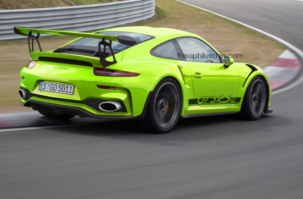 Nuova Porsche 911 GT3 RS: prove di stile per un’estrema super potente [RENDERING]