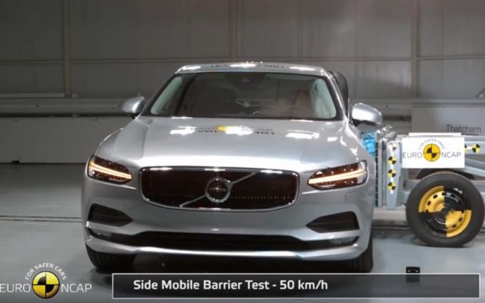 Volvo S90/V90 conquista le cinque stelle Euro NCAP [VIDEO]