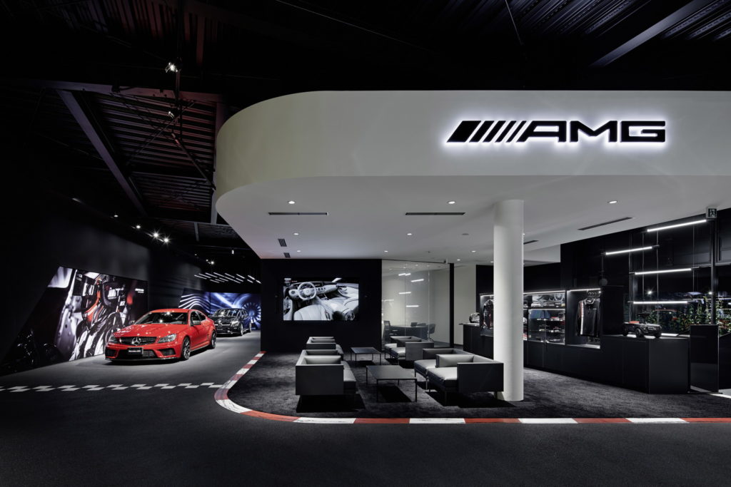 Mercedes AMG: apre il primo showroom indipendente a Tokyo