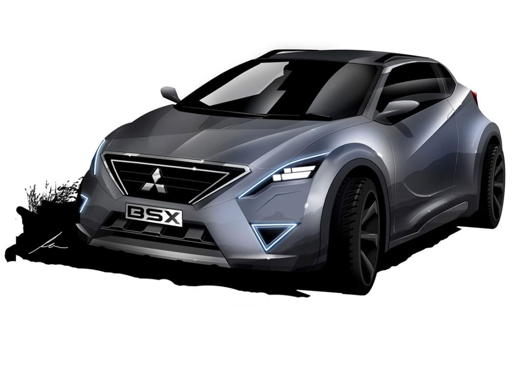 Mitsubishi BSX, immaginato un nuovo ipotetico crossover [RENDERING]