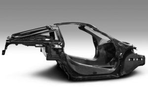 McLaren P14: rilasciata la foto della monoscocca Monocage II