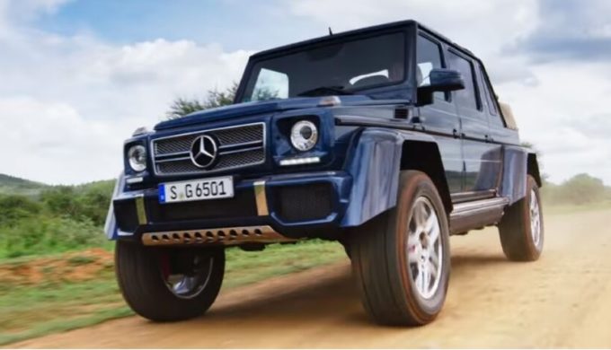 Mercedes Maybach G650 Landaulet: eleganza e potenza in off road [VIDEO]