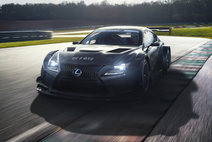 Lexus RC F GT3: tappa europea prevista al Salone di Ginevra 2017 [FOTO]