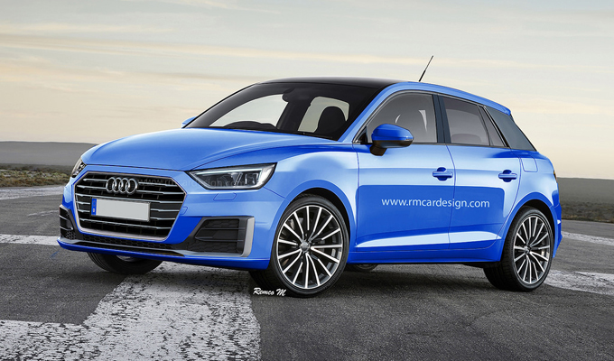 Audi A1 MY 2018: una nuova ipotesi di stile affiora sul web [RENDERING]