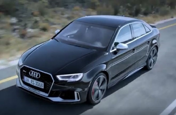 Audi RS3 Sedan: la sportività travestita d’eleganza [VIDEO]