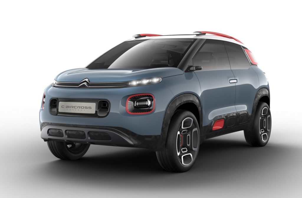 Citroën C-Aircross Concept, il nuovo baby-SUV che debutta a Ginevra 2017 [FOTO e VIDEO]