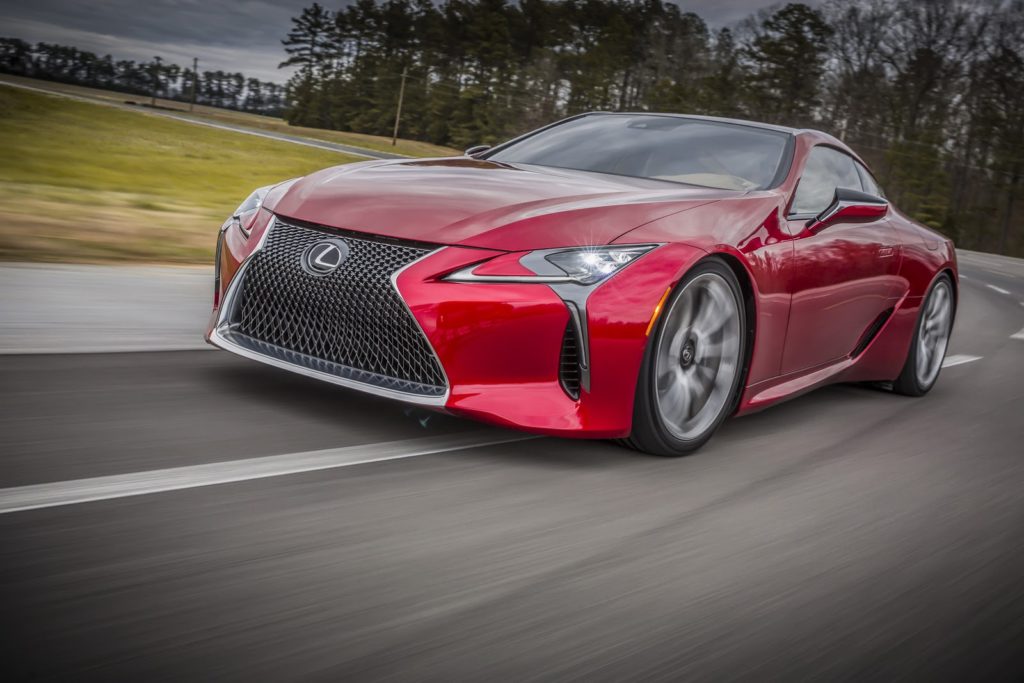 Lexus ha registrato il marchio LC F in Europa