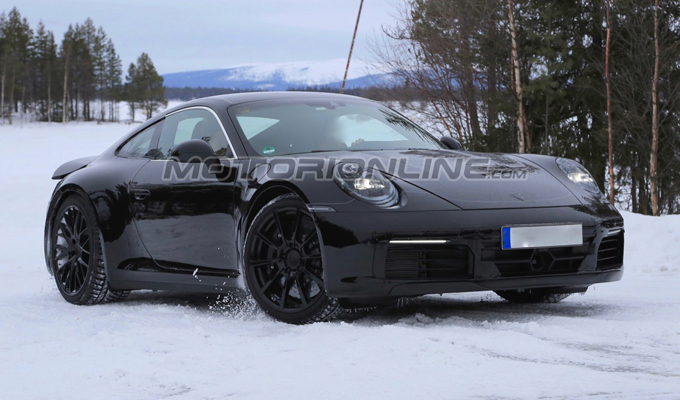 Porsche 911 MY 2019: nuove immagini sulla crescita del progetto [VIDEO SPIA]