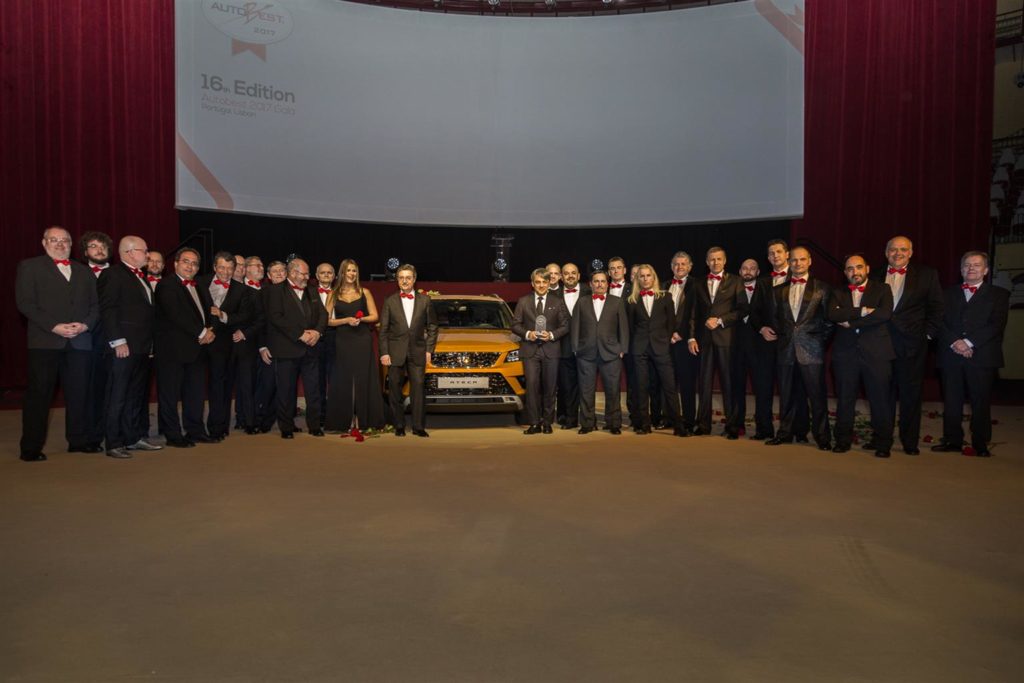 SEAT Ateca, notte memorabile a Lisbona per la premiazione di Autobest