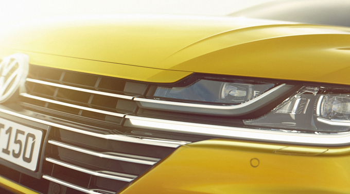 Volkswagen Arteon: la nuova berlina premium debutterà a Ginevra [TEASER]
