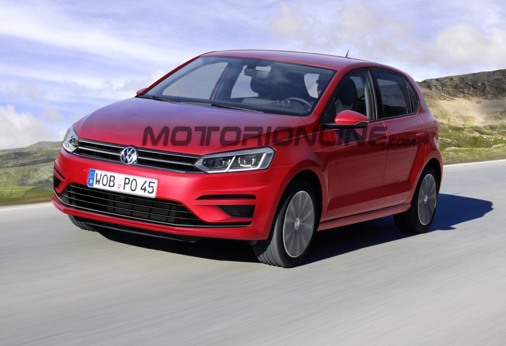 Volkswagen Polo: idea stilistica della sesta generazione [RENDERING]