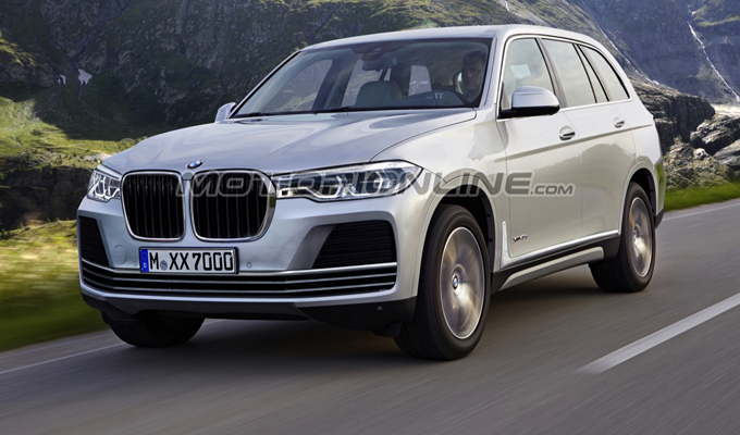 BMW X7: come potrebbe essere il maxi SUV dell’Elica [RENDERING]