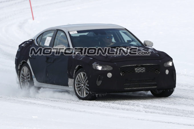 Genesis G70 foto spia 16 Marzo 2017