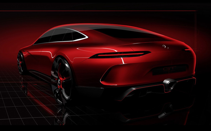 Mercedes AMG GT Concept: la sportiva a quattro porte attesa per Ginevra 2017 [TEASER]