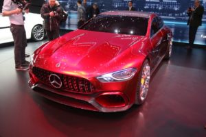 Mercedes-AMG GT Concept: fascino e potenza ibrida da 815 CV a Ginevra 2017 [FOTO LIVE]