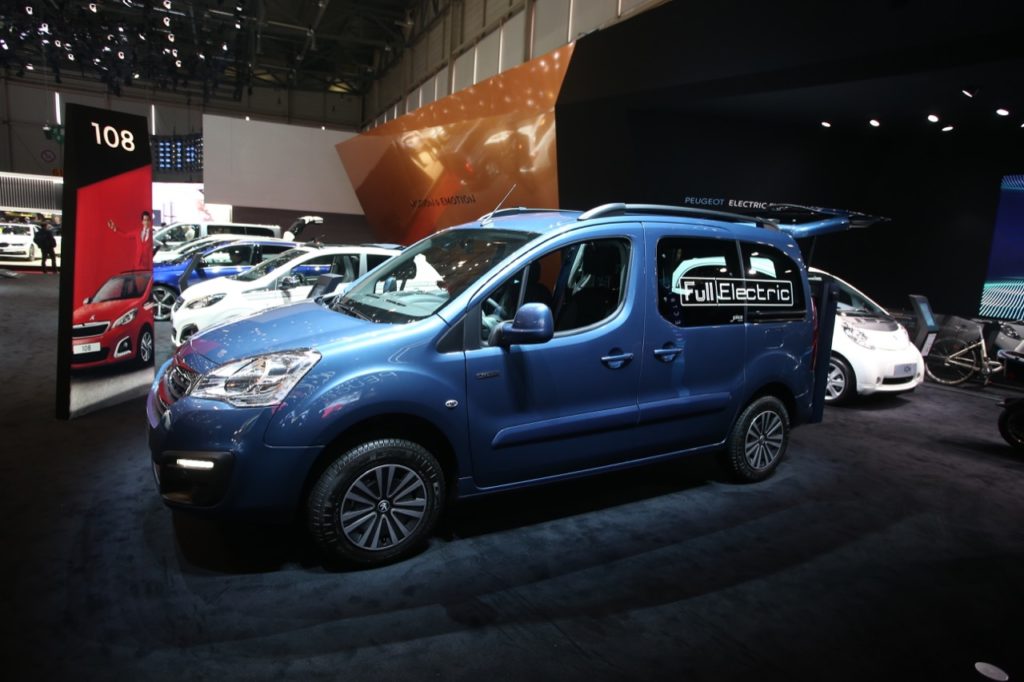 Peugeot Partner Tepee Electric: a Ginevra il furgoncino a zero emissioni [VIDEO LIVE]