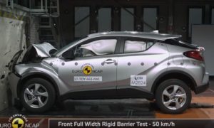 Toyota C-HR ottiene le cinque stelle Euro NCAP [VIDEO]