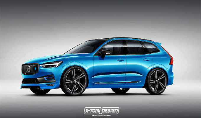 Nuova Volvo XC60: probabile versione Polestar all’orizzonte [RENDERING]