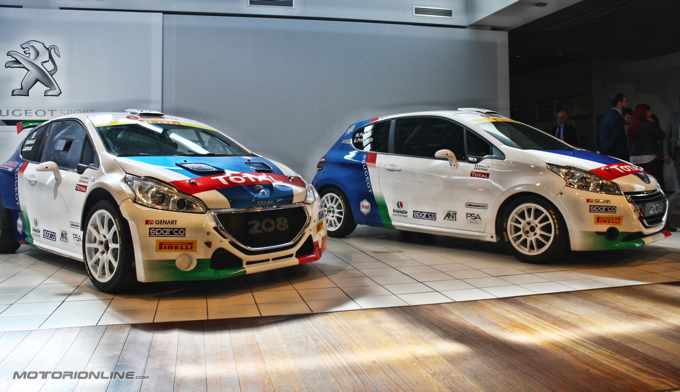 Peugeot Italia, presentata la stagione Rally 2017