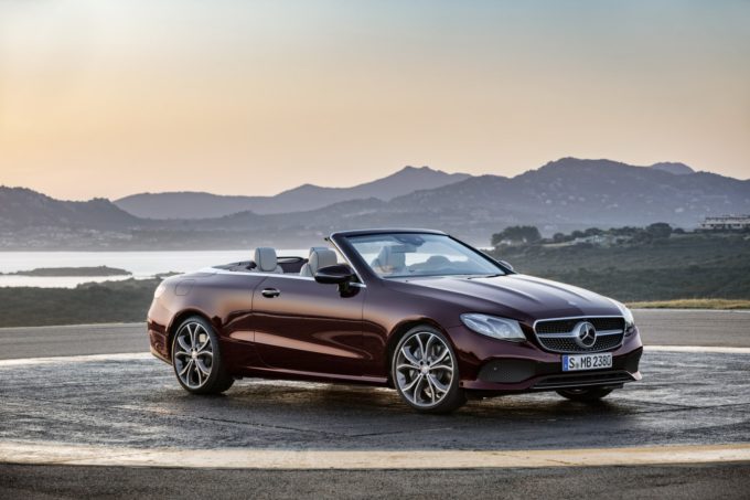 Nuova Mercedes Classe E Cabrio: debutto americano al Salone di New York 2017