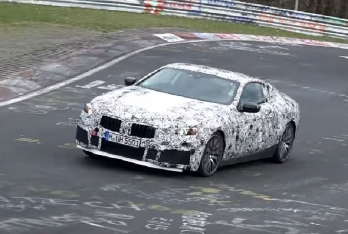 Nuova BMW Serie 8: un prototipo filmato al Nurburgring [VIDEO SPIA]