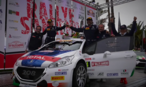 La Peugeot 208 T16 è la regina del Rallye di Sanremo 2017 [VIDEO]