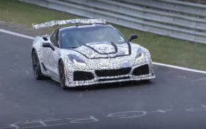 Nuova Chevrolet Corvette ZR1 immortalata durante i test al Nürburgring [VIDEO SPIA]