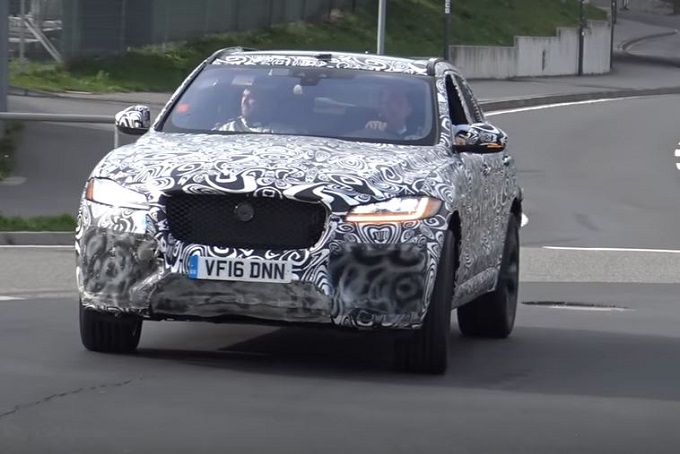 Jaguar F-Pace SVR: nuovo avvistamento al Nürburgring [VIDEO SPIA]