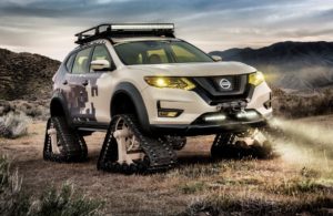 Nissan Rogue Trail Warrior Project, il crossover diventa un cingolato [FOTO]