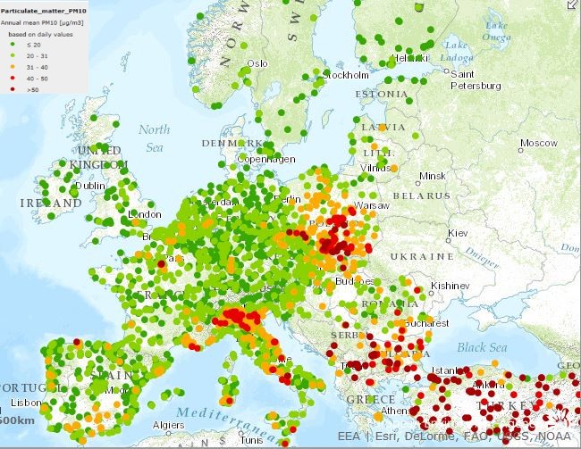 Inquinamento: l’Unione Europea punta il dito contro l’Italia