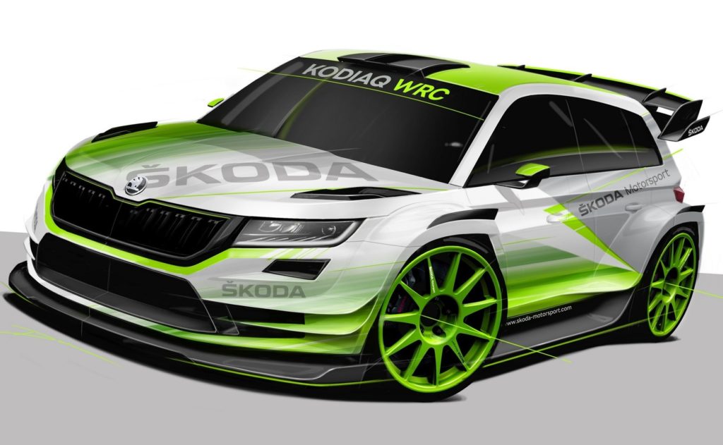 Skoda Kodiaq WRC: il nuovo SUV è pronto per le competizioni rally