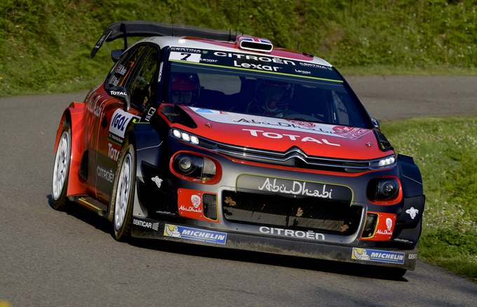 Tour de Corse, Citroën: Meeke parte col piede giusto