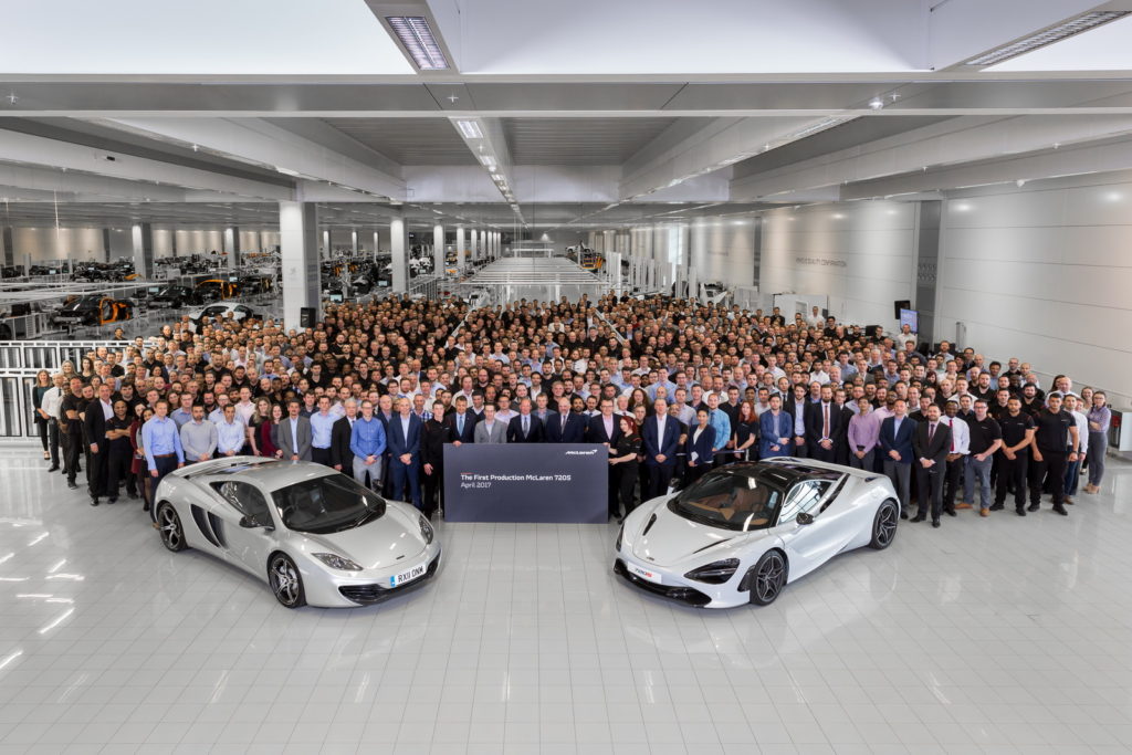 McLaren 720S: iniziata la produzione della nuova supercar