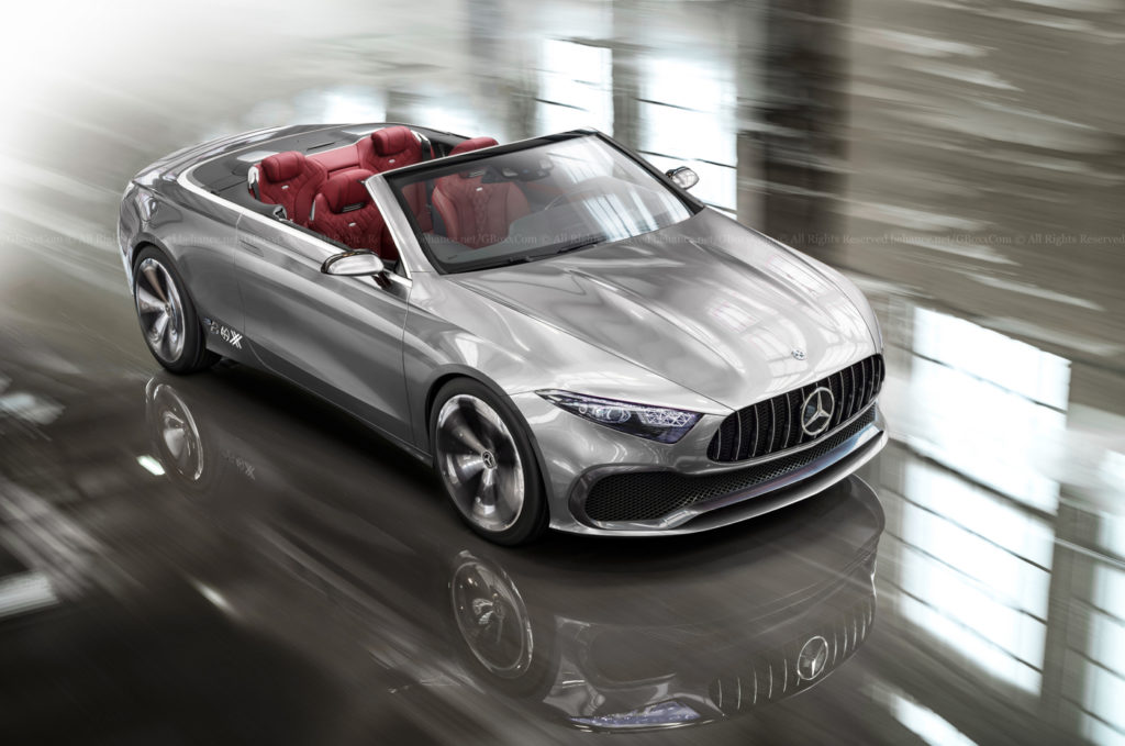 Mercedes Concept A Cabrio: ipotesi di stile [RENDER]