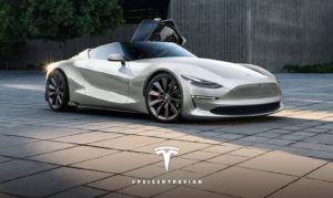 Tesla Roadster: la nuova generazione sarà così? [VIDEO RENDER]