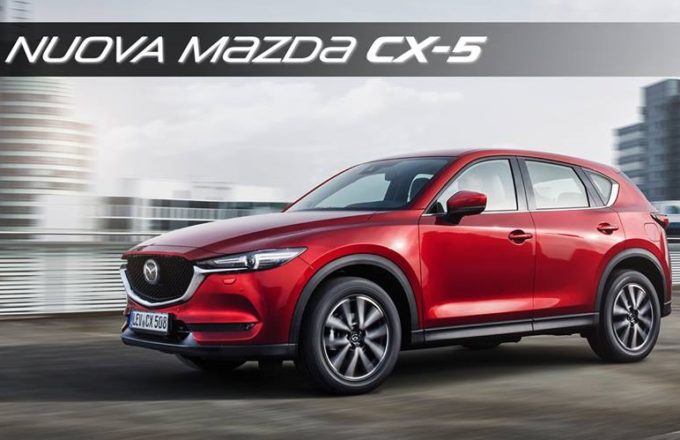 Mazda CX-5: diffusi i listini per il mercato italiano