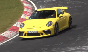 Porsche 911 GT3 MY 2018: il 4.0 boxer messo alla frusta al Nürburgring [VIDEO]