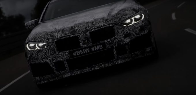BMW M8: un filmato ne anticipa l’aspetto [TEASER]