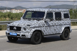 Mercedes Classe G: inedite immagini della nuova generazione [FOTO SPIA]