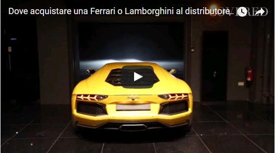 Il più grande distributore automatico al mondo? Vende supercar [VIDEO]