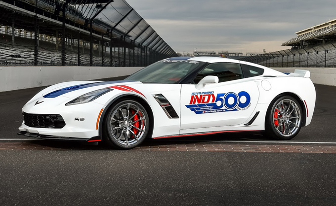 Indy 500, Chevrolet Corvette Grand Sport: ecco la Pace Car per l’edizione 101