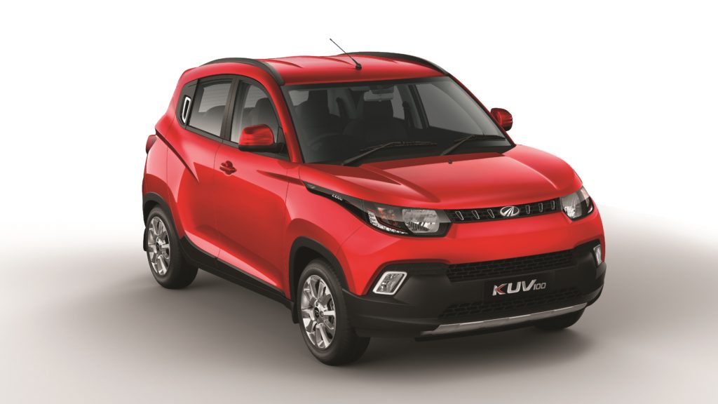 Mahindra KUV100: il crossover compatto si mostra al Salone di Barcellona