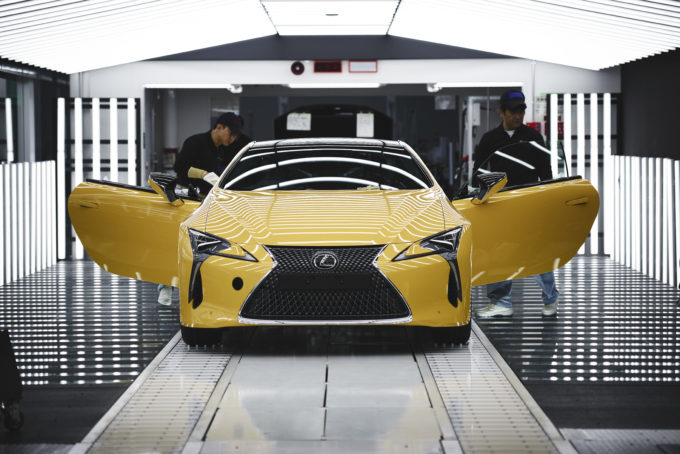 Lexus LC: al via la produzione della nuova coupè