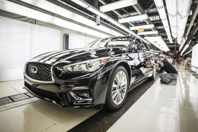INFINITI Q50 MY 2018: iniziata la produzione in Giappone