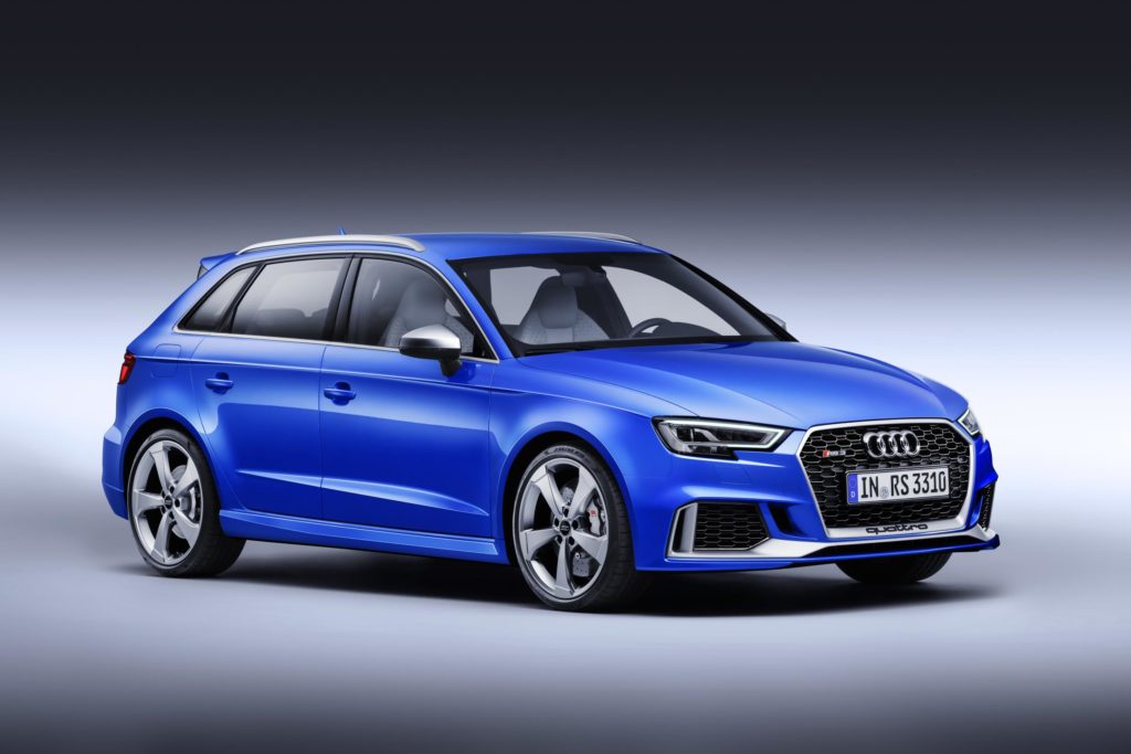 Audi RS3 Sportback: anteprima italiana al Salone dell’Auto di Torino 2017