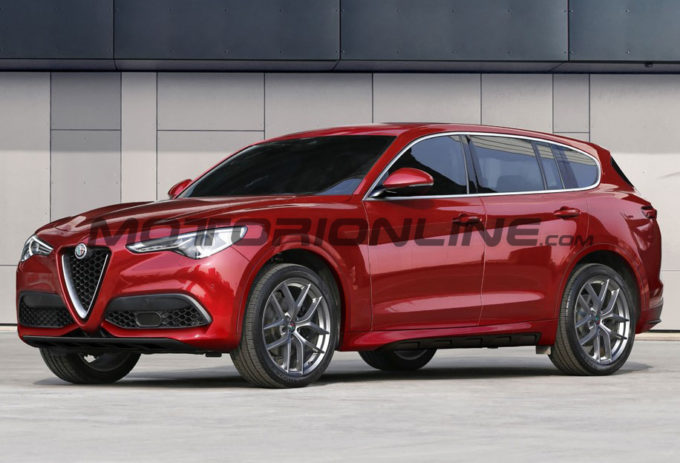 Alfa Romeo, ecco una nuova ipotesi estetica del SUV più grande [RENDERING]