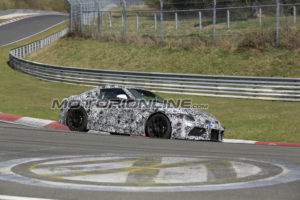 Toyota Supra: il nuovo modello gira al Nurburgring [FOTO SPIA]