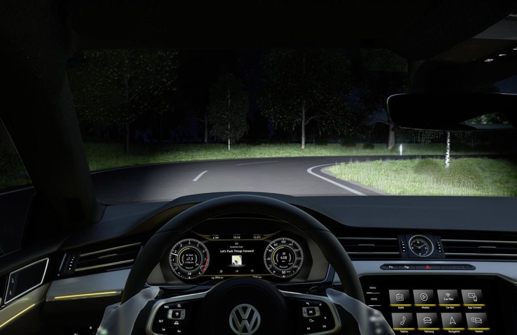 Volkswagen Arteon dotata dell’innovativo Active Lighting System