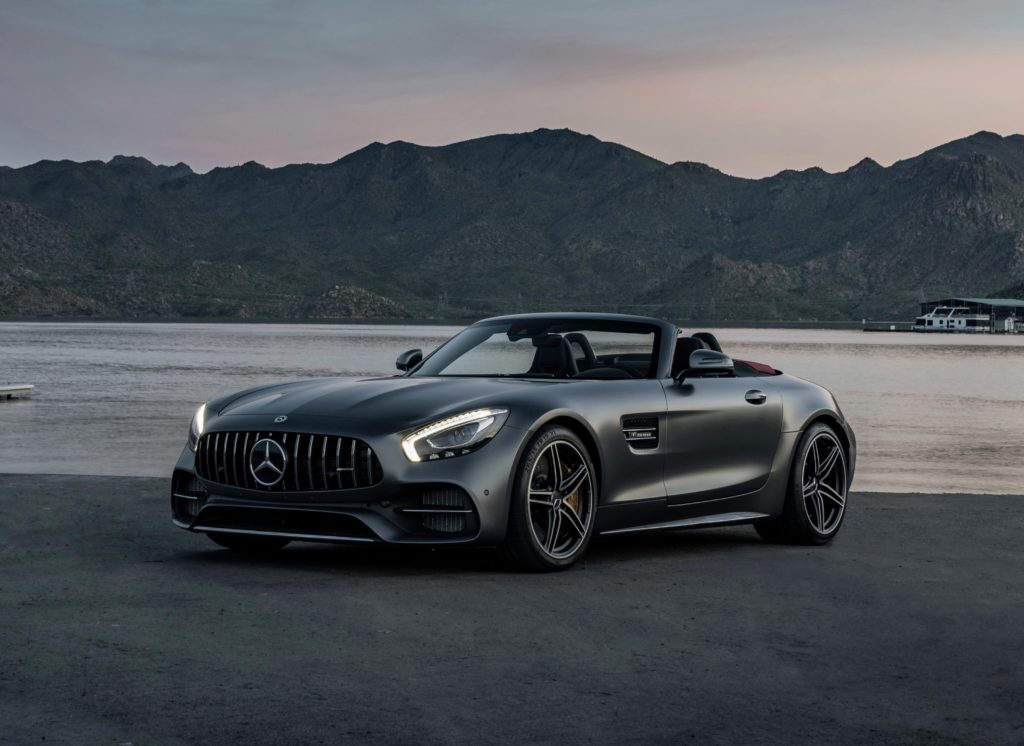 Mercedes AMG GT C Roadster: una Stella illumina il Parco Valentino 2017